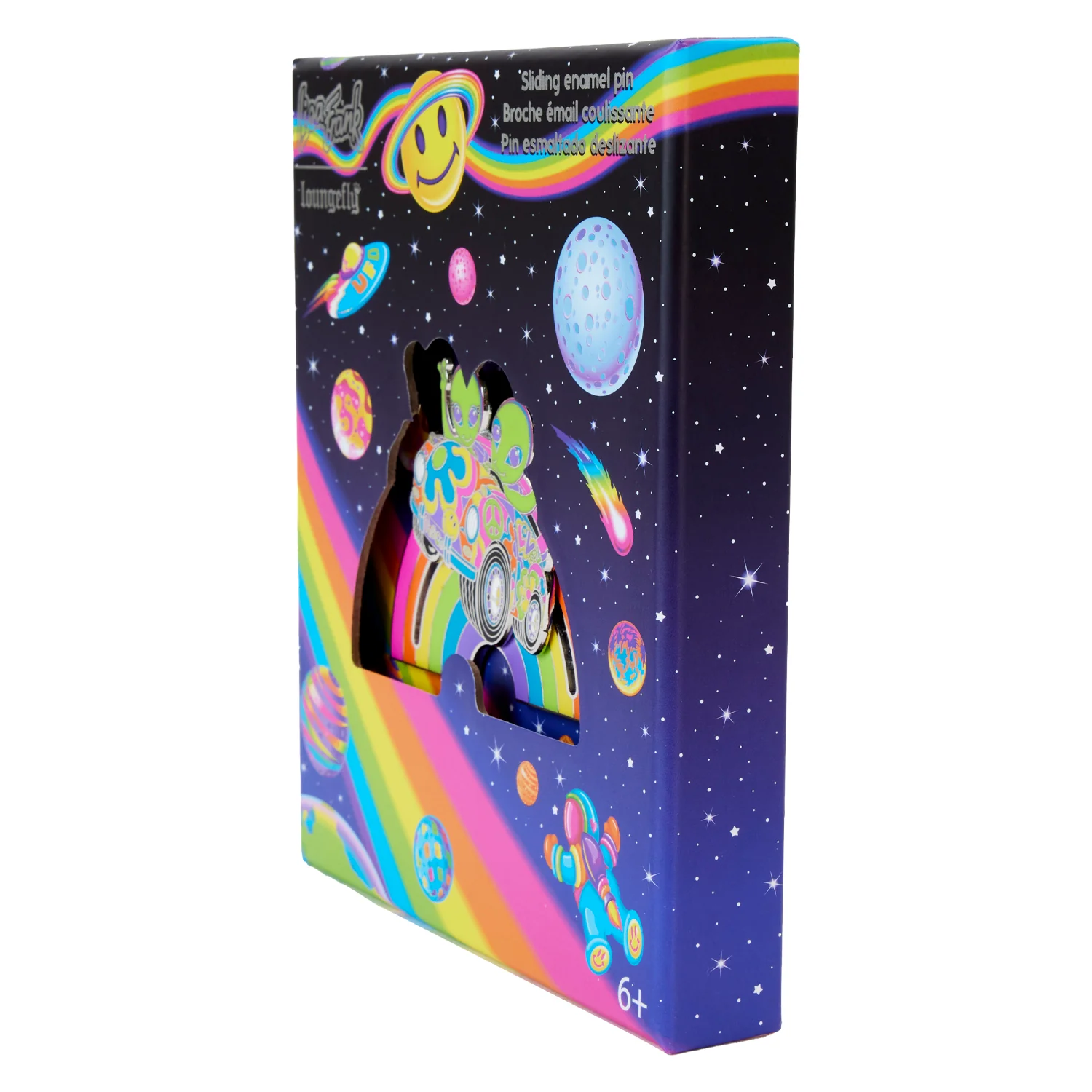 Zoomer & Zorbit Sliding Rainbow Collector's Pin