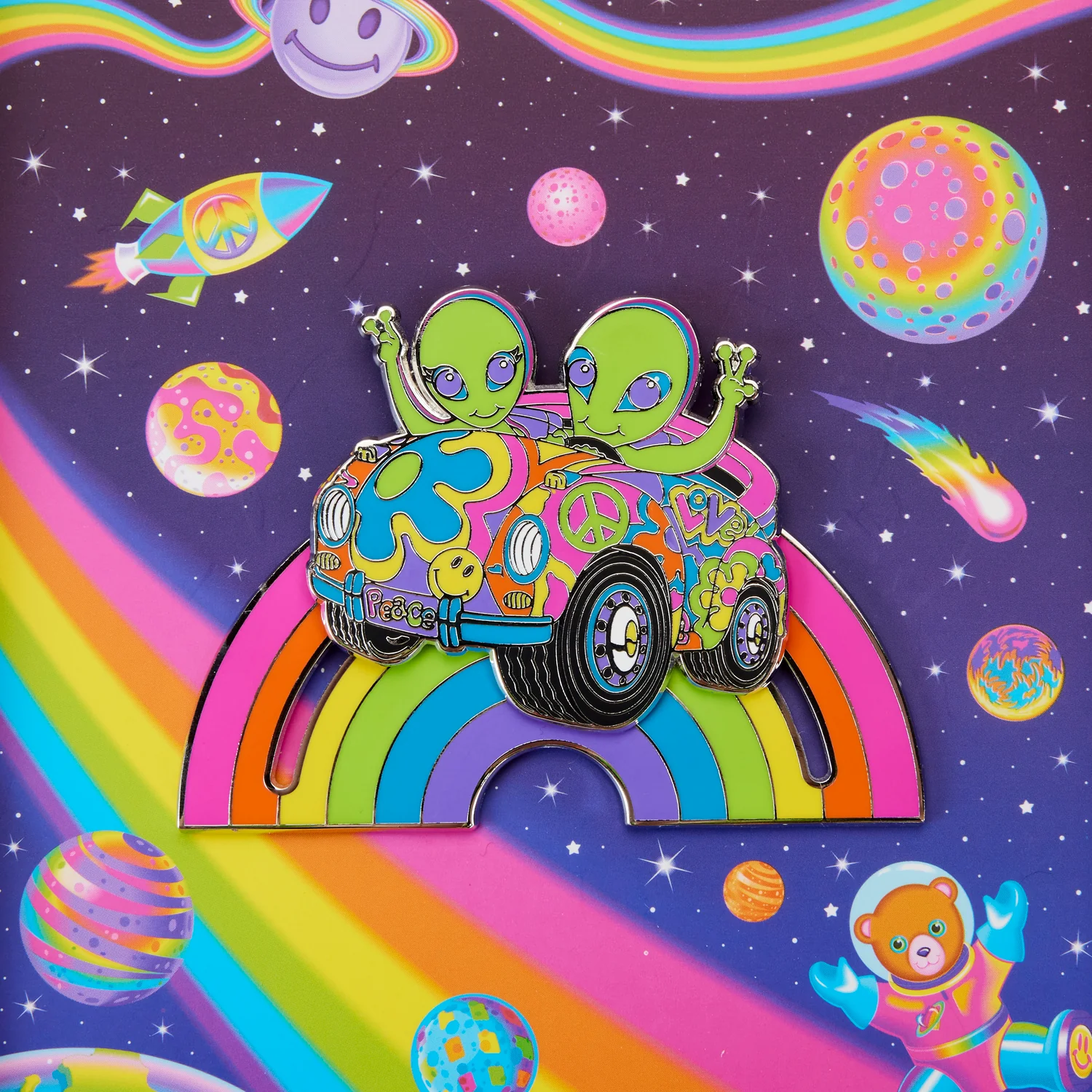 Zoomer & Zorbit Sliding Rainbow Collector's Pin