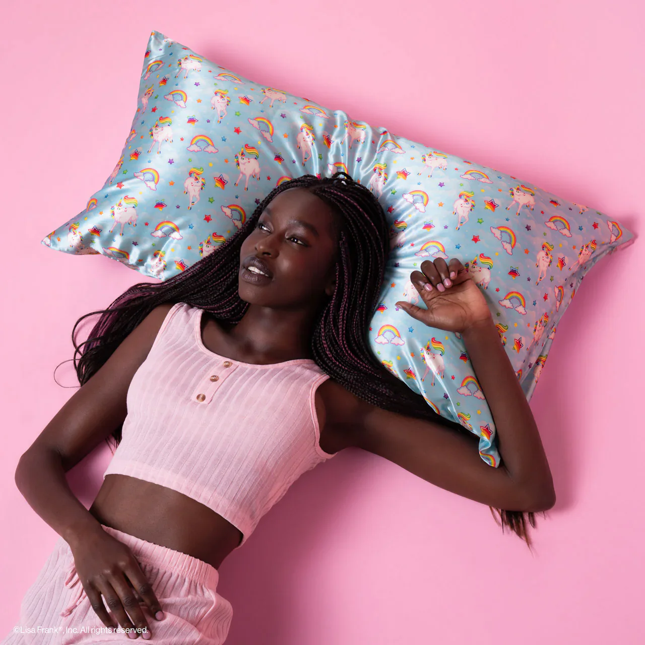 Lisa Frank x Kitsch Satin Pillowcase in Markie™ - King 7 Lisa Frank x Kitsch Satin Pillowcase in Markie™ - King