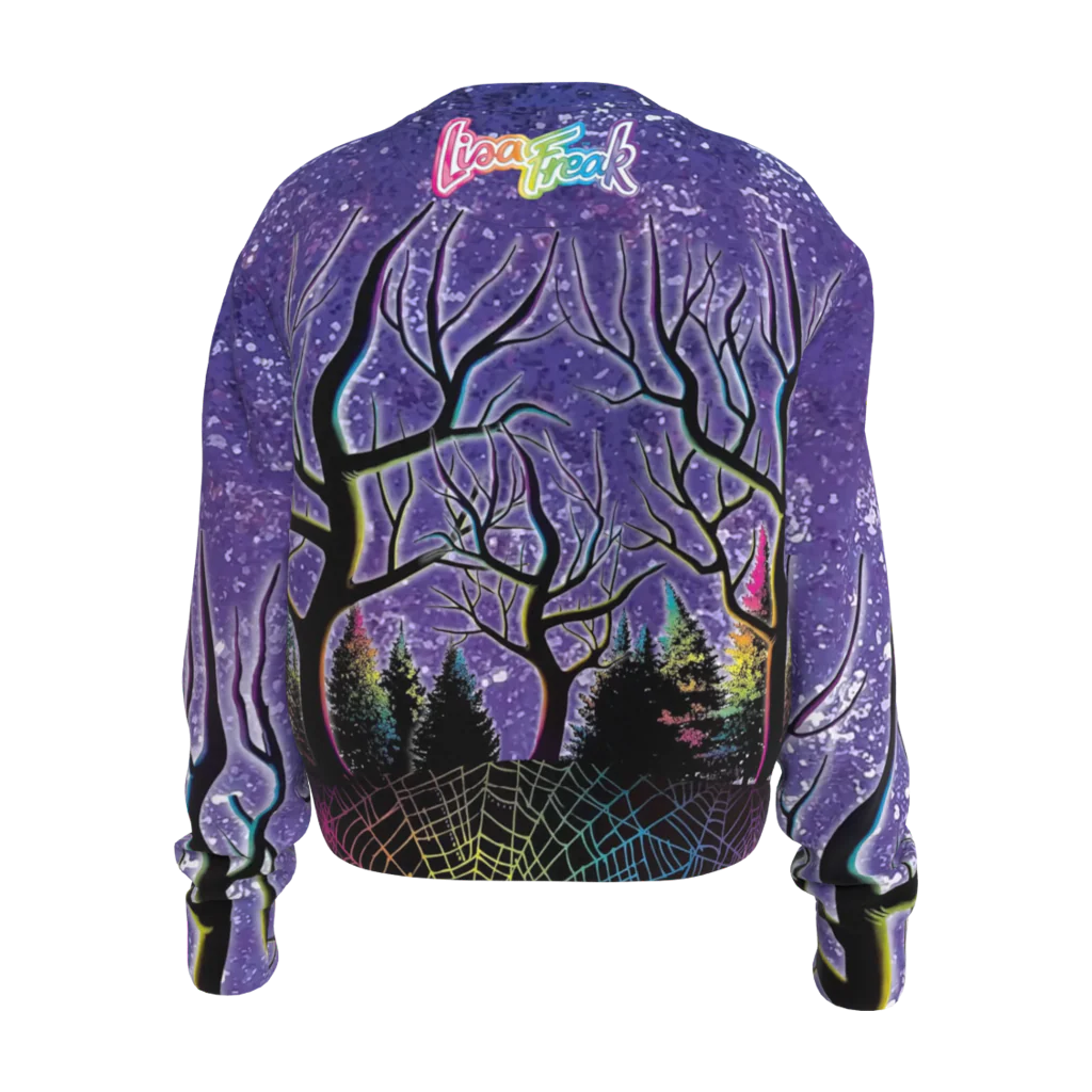 Lisa Freak Witch Bear Women's Crewneck
