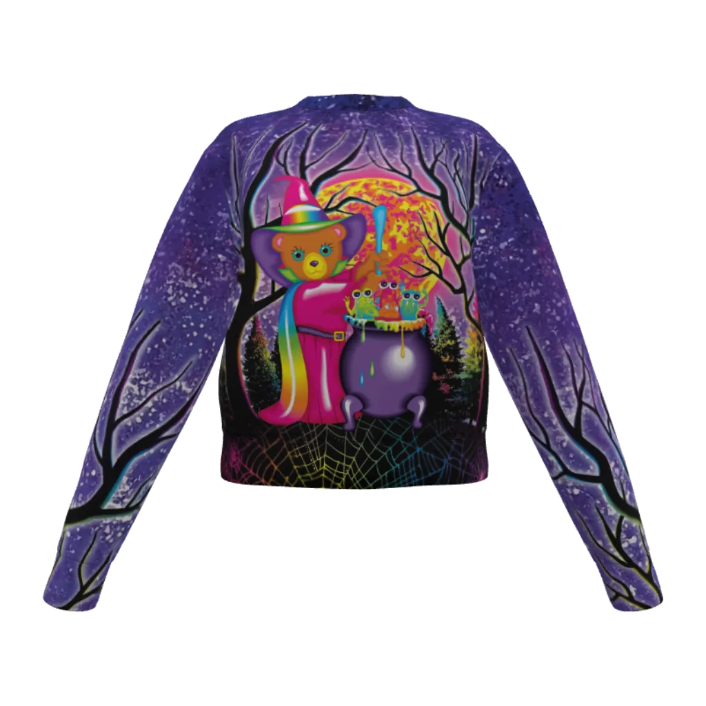 Lisa Freak Witch Bear Women's Crewneck