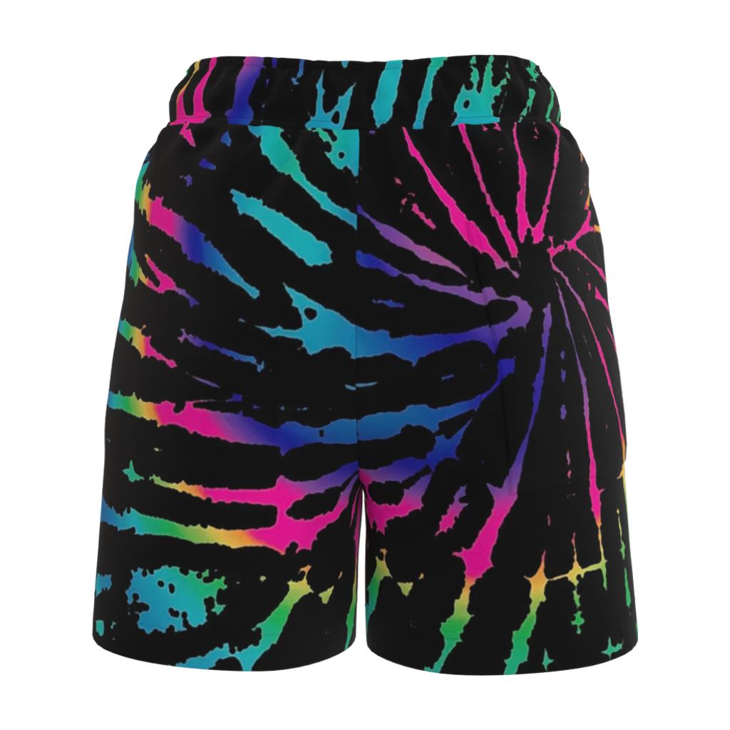 Lisa Freak Rainbow Tie Dye Women's Shorts
