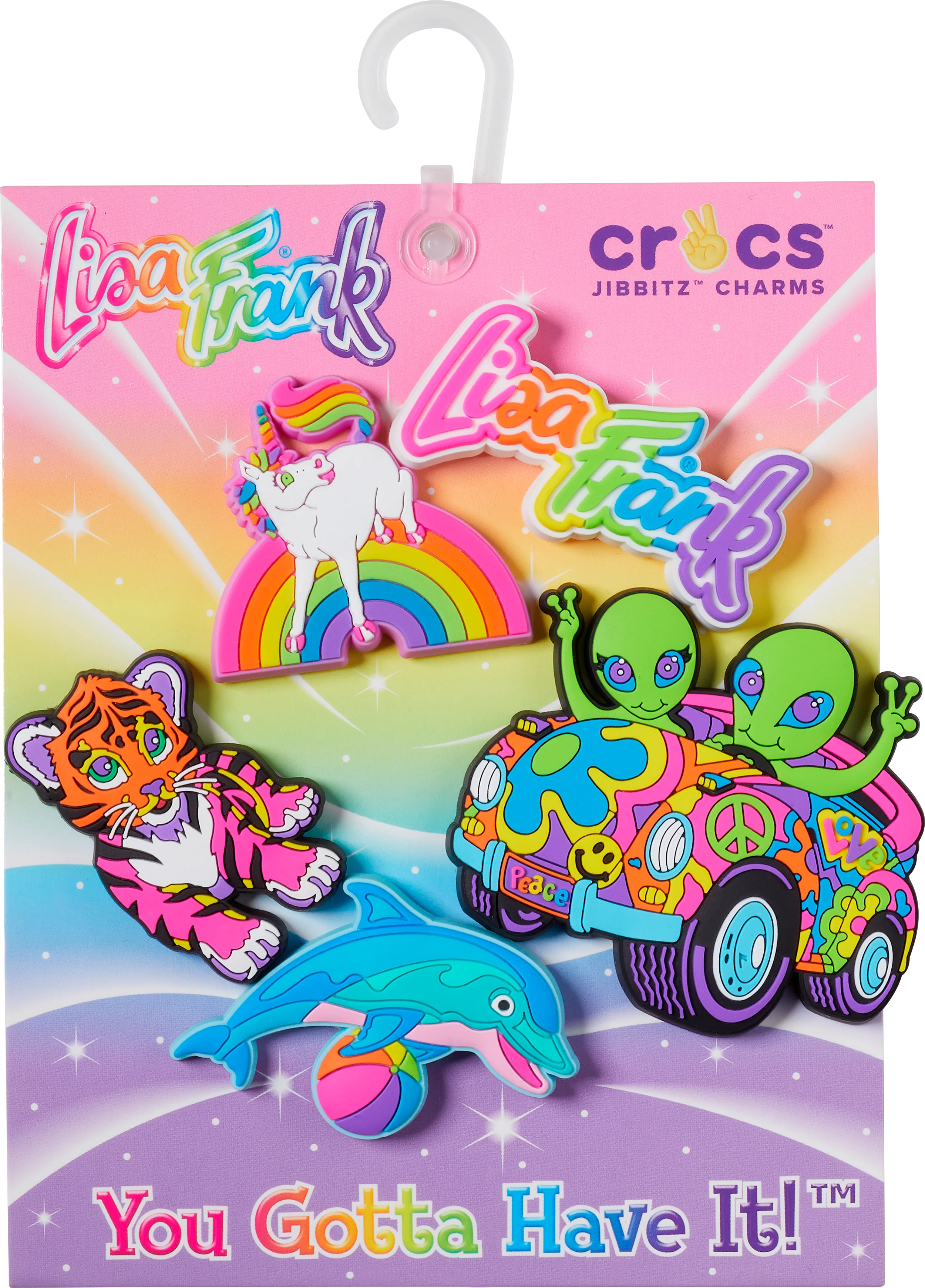 Lisa Frank 5 Pack Jibbitz™