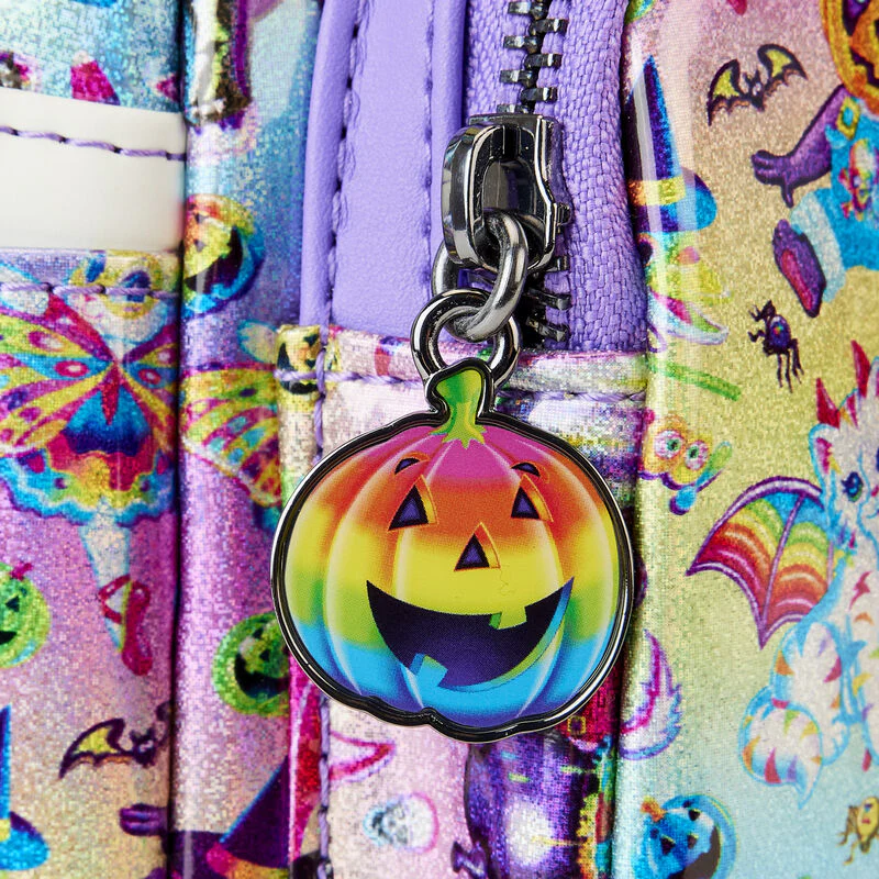 Lisa Frank Halloween AOP Mini Backpack 4 Lisa Frank Halloween AOP Mini Backpack