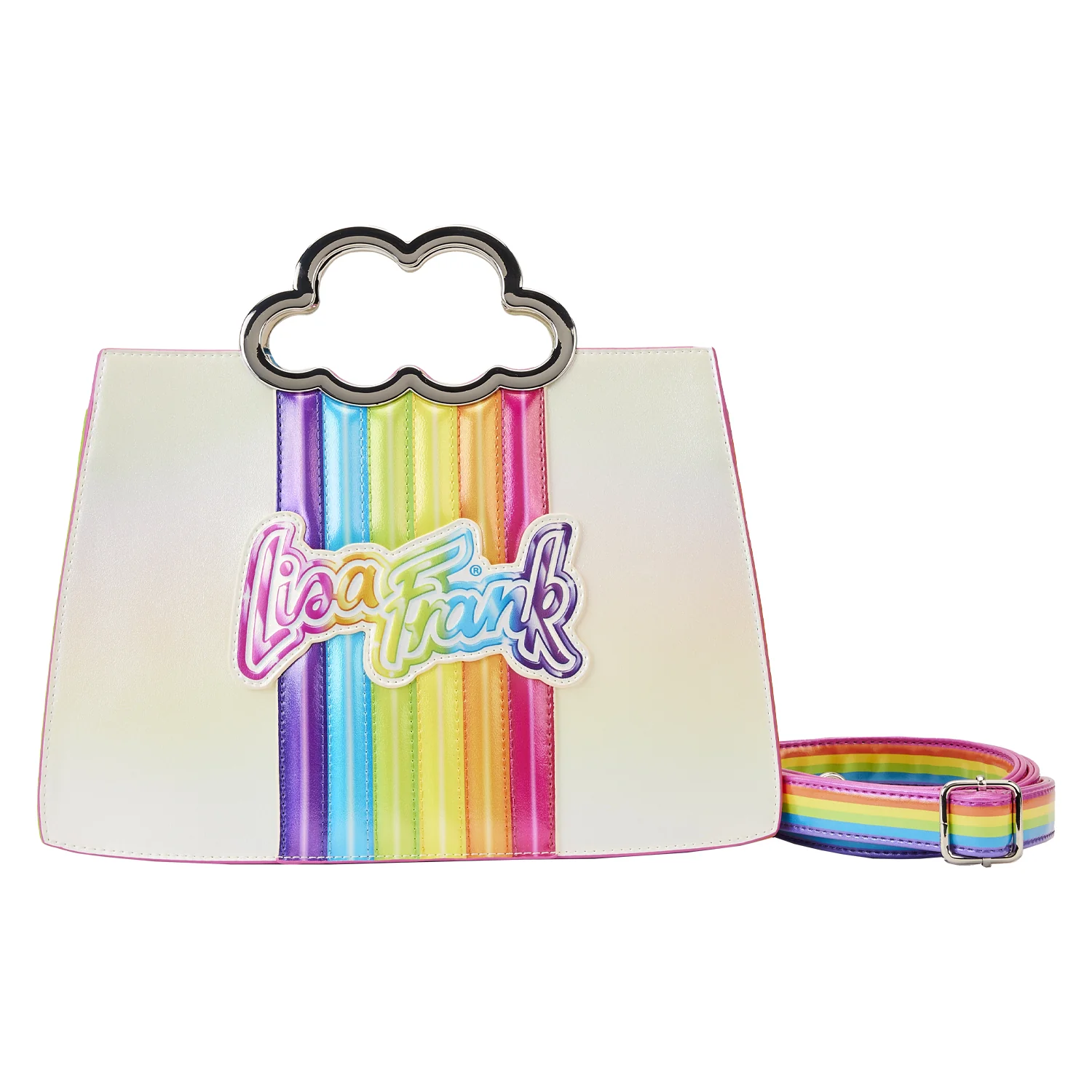 Rainbow Cloud Crossbody Bag