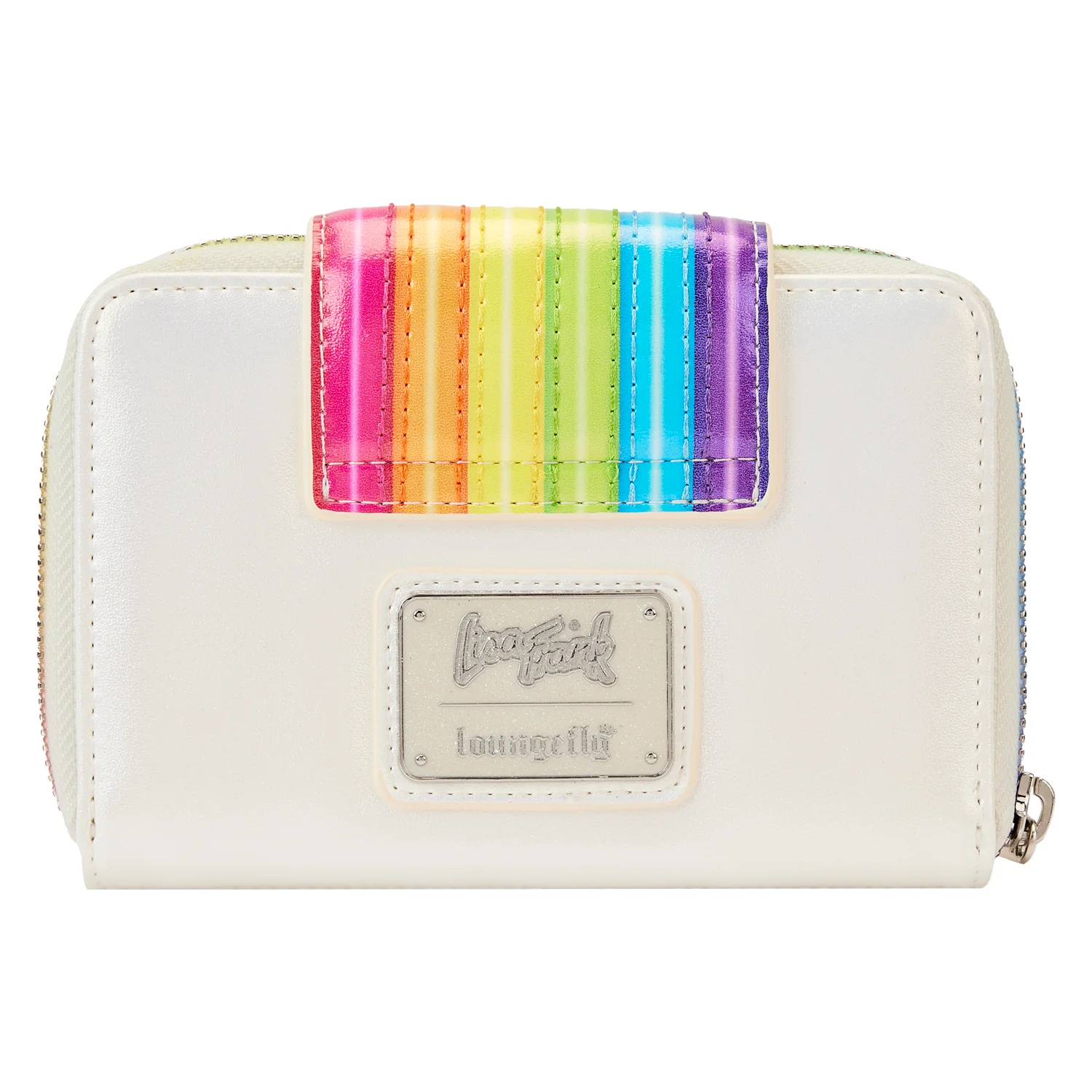Rainbow Logo Zip Around Wallet