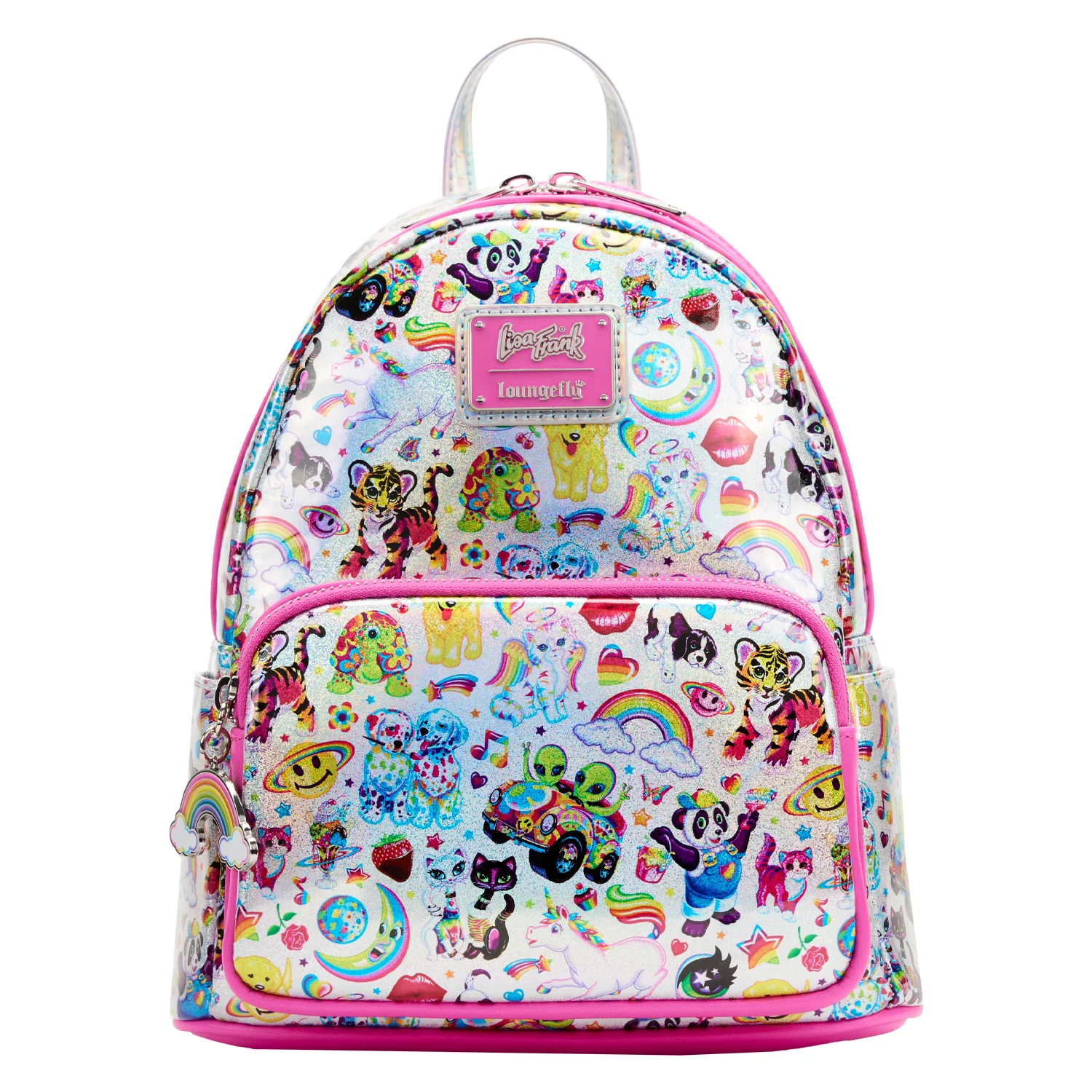 AOP Holographic Mini Backpack