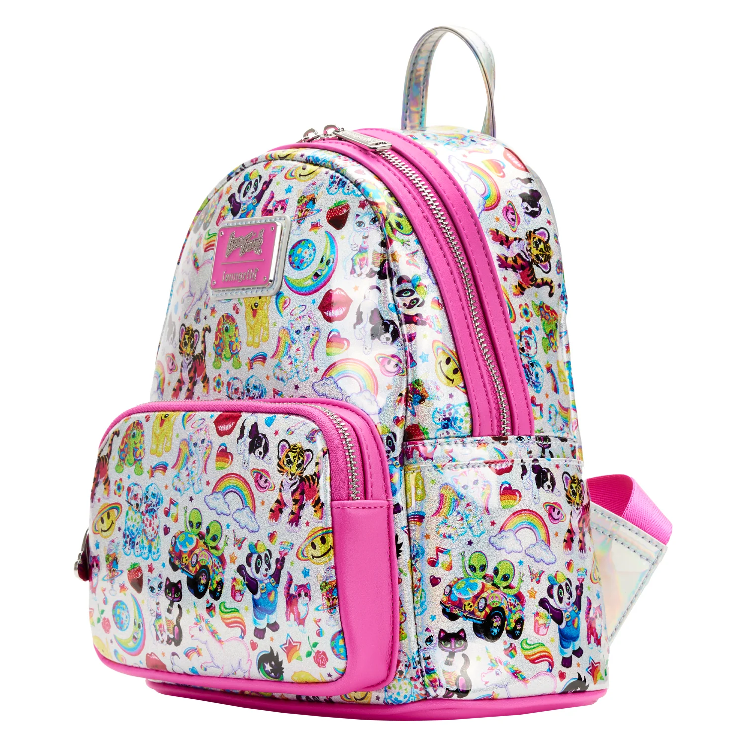 AOP Holographic Mini Backpack