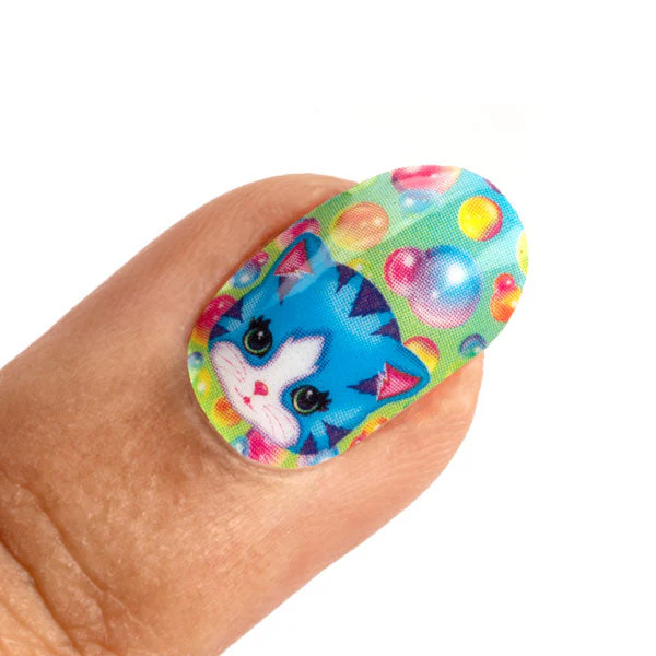 Kitten Bubbles™ Gel Nail Strips