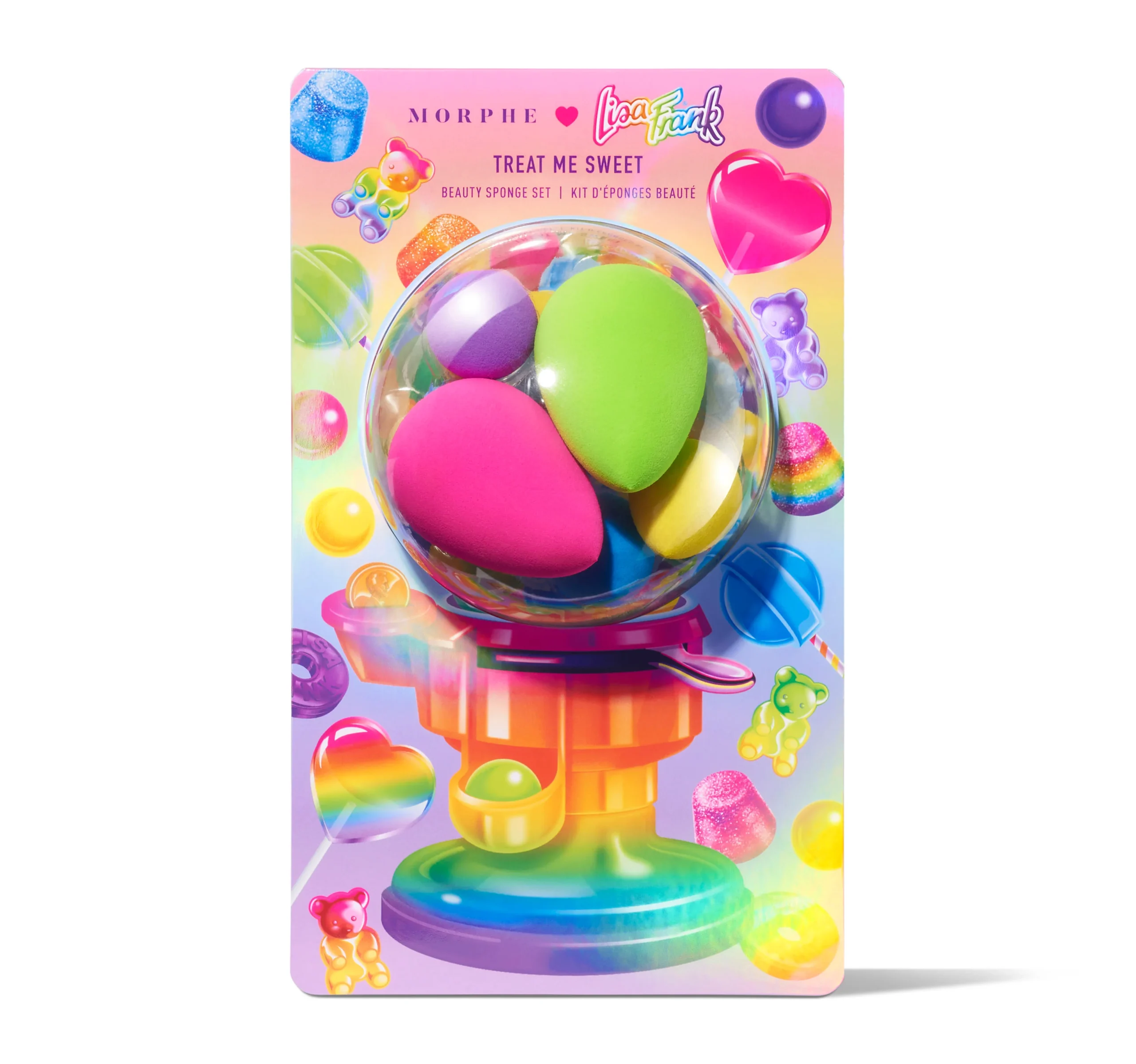 TREAT ME SWEET 5-PIECE BEAUTY SPONGE SET
