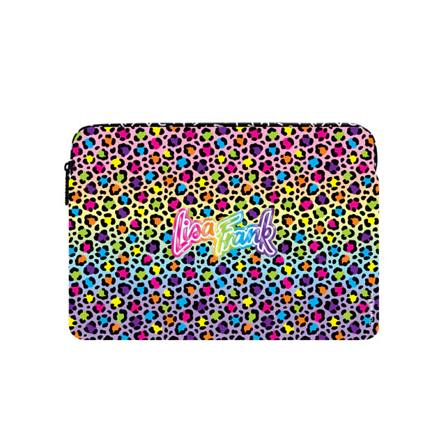 Rainbow Leopard Laptop Sleeve
